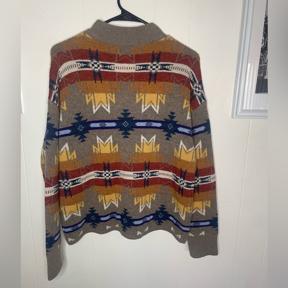 Faherty x Doug Good Feather Mock Neck Sweater size XS- NWT - Picture 2 of 10